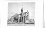 South-east view of St James Church, Clapton, Hackney, London by Anonymous