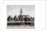 The Church of St John at Hackney, London by James Pollard