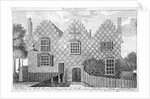 View of a house in Wells Street, Hackney, London by Anonymous