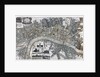 Map of the City of London, City of Westminster, River Thames, Lambeth and Southwark by Anonymous