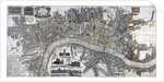 Map of the City of London, City of Westminster, River Thames, Lambeth and Southwark by Anonymous