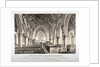 Interior view of St Barnabas Church, Homerton, Hackney, London by CJ Greenwood