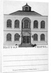 Front view of Hatton Chapel, Hatton Garden, London by Anonymous