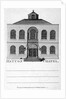 Front view of Hatton Chapel, Hatton Garden, London by Anonymous