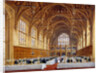 Opening of the new hall at Lincoln's Inn, Holborn, London, 30th October 1845 by Joseph Nash