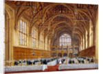 Opening of the new hall at Lincoln's Inn, Holborn, London, 30th October 1845 by Joseph Nash