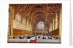 Opening of the new hall at Lincoln's Inn, Holborn, London, 30th October 1845 by Joseph Nash