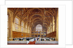 Opening of the new hall at Lincoln's Inn, Holborn, London, 30th October 1845 by Joseph Nash