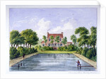 People fishing in Peerless Pool, City Road, Finsbury, London by CH Matthews