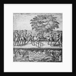 Men playing swill at Mulberry Garden, Clerkenwell, London by Anonymous