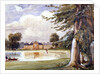 View of Kensington Palace, Kensington, London by Edmund Marks