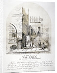View of Clerks' Well pump in Ray Street, Finsbury, London by FC Price