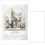 View of Clerks' Well pump in Ray Street, Finsbury, London by FC Price