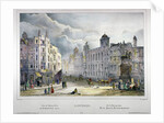 View of Northumberland House and Charing Cross, Westminster, London by A Legrand