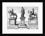 Statues of Kings Charles I and II by Anonymous