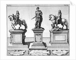 Statues of Kings Charles I and II by Anonymous