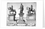 Statues of Kings Charles I and II by Anonymous