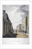 View of Charles Street with figures working in the foreground, London by Anonymous