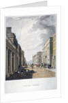 View of Charles Street with figures working in the foreground, London by Anonymous