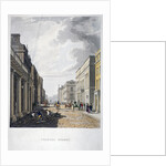 View of Charles Street with figures working in the foreground, London by Anonymous
