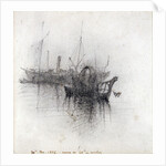 Study of Shipping by John Ruskin
