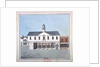 View of Romford Market House, Essex by Anonymous