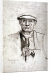 Old Man in a Flat Cap by Anna Lea Merritt