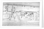 Plan of Bankside, Southwark, London by Anonymous