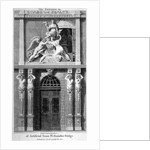 Entrance to Coade and Sealey's Gallery of Coade stone sculpture, Lambeth, London by Samuel Rawle