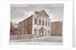View of a chapel on York Road, Lambeth, London by John Buckler