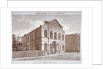 View of a chapel on York Road, Lambeth, London by John Buckler