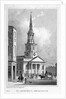 View from the west of St Leonard's Church, Shoreditch, London by Anonymous