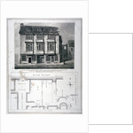 South view of the Falcon Tavern, Bankside, Southwark, London, as it appeared in 1805 (1811) by William Wise