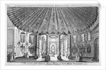 Interior view of the music room in Vauxhall Gardens, Lambeth, London by Anonymous