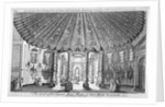 Interior view of the music room in Vauxhall Gardens, Lambeth, London by Anonymous
