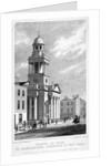 Chapel of Ease which might also be Christ Church, Cosway Street, Marylebone, London by Thomas Dale