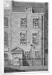 House that the artist James Barry lived in, Eastcastle Street, Marylebone, London by Thomas Prattent