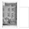 House that the artist James Barry lived in, Eastcastle Street, Marylebone, London by Thomas Prattent