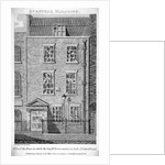 House that the artist James Barry lived in, Eastcastle Street, Marylebone, London by Thomas Prattent