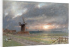 Cley, Norfolk by Albert Goodwin
