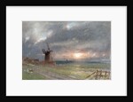 Cley, Norfolk by Albert Goodwin