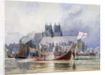 Arrival of the Lord Mayor at Westminster by Richard Henry Nibbs