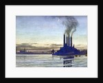 Lots Road Power Station - Evening by Samuel Harry Hancock