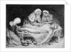 Three Nurses tending a Wounded Soldier by Anna Lea Merritt