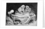 Three Nurses tending a Wounded Soldier by Anna Lea Merritt