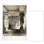 Kannari, Interior of a Small Vihara by Thomas Colman Dibdin