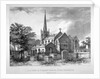 South-east view of St Mary's Church, Stoke Newington, London by JR Jobbins