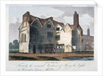 Old house, formerly the occasional residence of Henry VIII at Newington Green, London by Anonymous