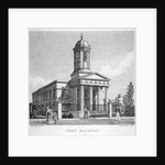 West Hackney Church on the east side of Stoke Newington Road, London by Anonymous