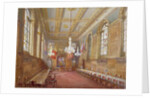 Interior of the Vintners' Hall, Upper Thames Street, London by John Crowther